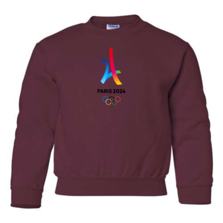 Paris 2024 Olympics Logo Youth Sweatshirt