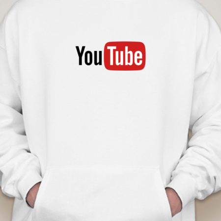 YouTube Logo Unisex Pullover Hoodi