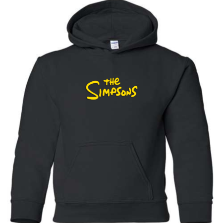 The Simpsons Logo Youth Hoodie