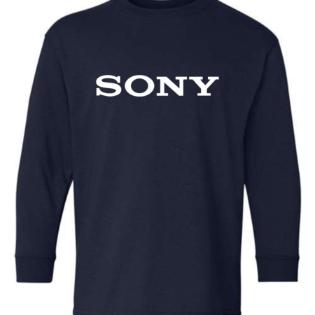 Sony Logo Youth Long Sleeve T-Shirt