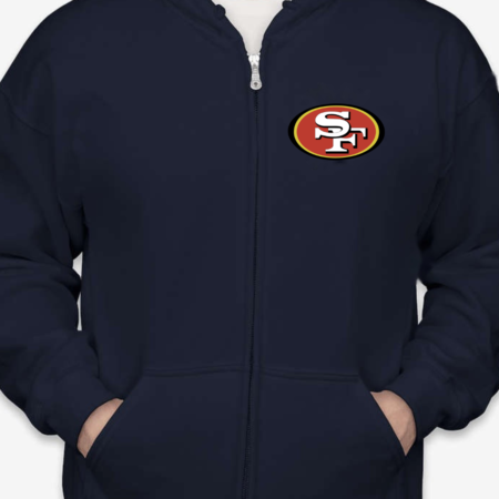 San Francisco 49ers Logo Unisex Zip Hoodie