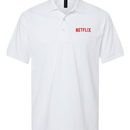 Classic Netflix Logo Men’s Polo Shirt