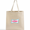 Sonic Drive-In Logo Canvas Tote Bag
