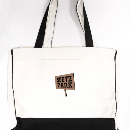 South Park Logo Trimmed Tote Bag