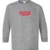 Stranger Things Logo Youth Long Sleeve T-Shirt