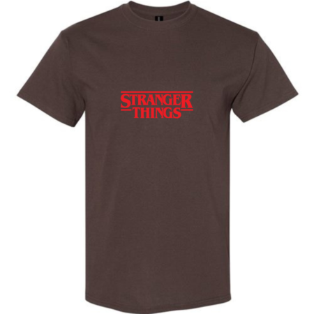 Stranger Things Text Logo Men’s T-Shirt