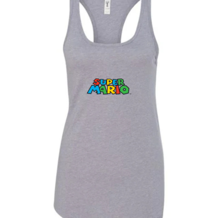 Super Mario Logo Women’s Racerback Tank Top