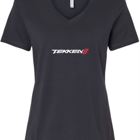 Tekken 8 Women’s V-Neck T-Shirt Gaming Fan Tee