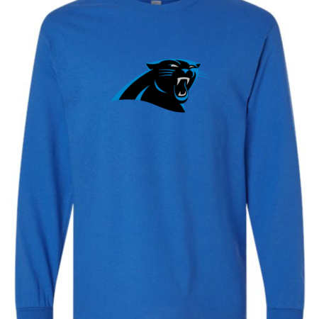 Classic Carolina Panthers Logo Men’s Long Sleeve T-Shirt