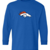 Denver Broncos Logo Youth Long Sleeve T-Shirt