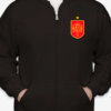 Spain National Football Team Zip Hoodie Unisex Full Zip Hoodie for Men and Women