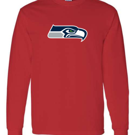 Classic Seattle Seahawks Logo Men’s Long Sleeve T-Shirt