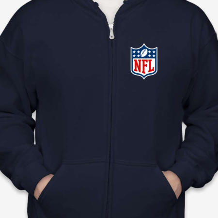 NFL Shield Logo Unisex Zip Hoodie