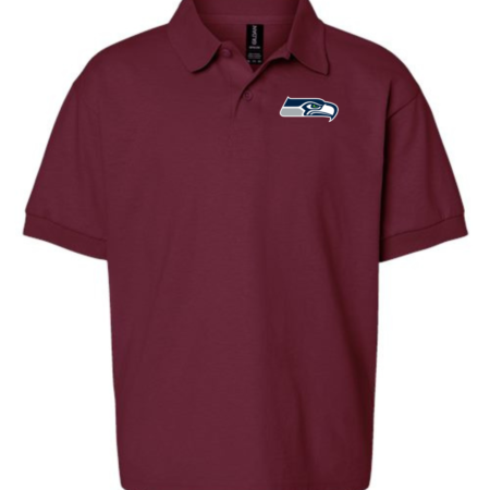 Seattle Seahawks Logo Youth Polo Shirt