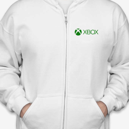 Xbox Logo Unisex Zip Hoodie