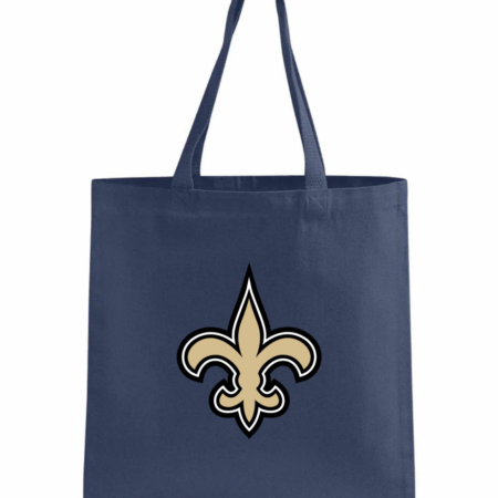 New Orleans Saints Logo Canvas Tote Bag