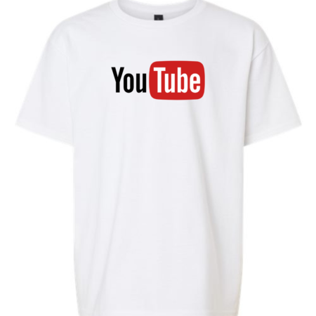 Youth YouTube Logo Inspired T-Shirt
