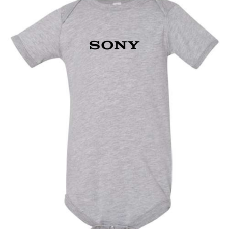 Sony Baby Bodysuit Infant Tech Logo One-Piece Romper