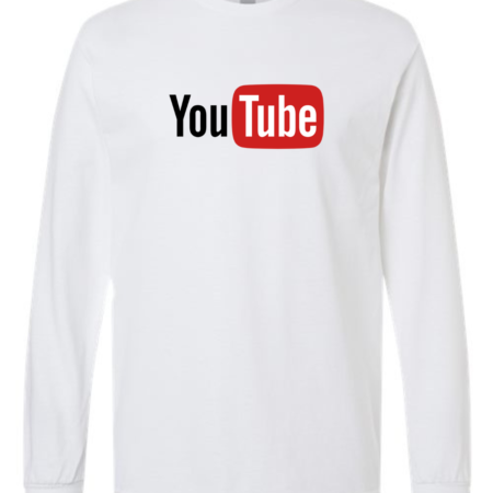 Classic YouTube Logo Men’s Long Sleeve T-Shirt