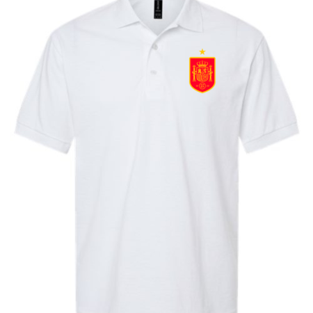 Spain National Football Team Logo Men’s Polo Shirt