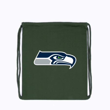 Seattle Seahawks Logo Drawstring Backpack