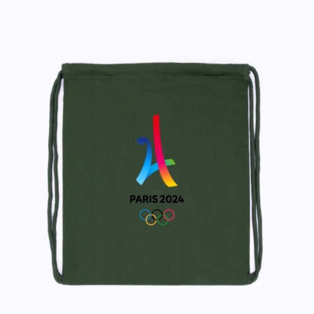 Paris 2024 Olympic Logo Drawstring Backpack