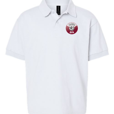 Qatar National Team Logo Youth Polo Shirt