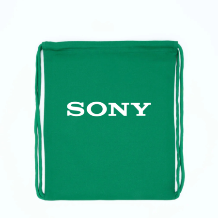 Sony Logo Drawstring Backpack