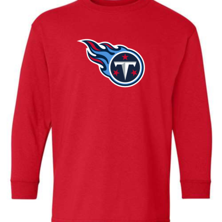 Tennessee Titans Logo Youth Long Sleeve T-Shirt