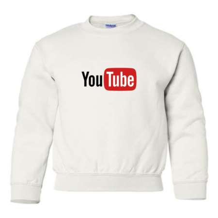 YouTube Logo Youth Sweatshirt