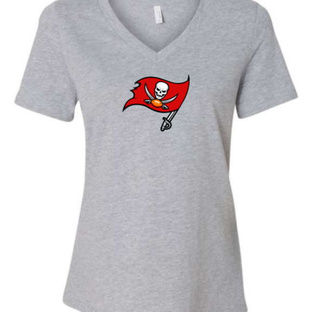 Tampa Bay Buccaneers Women’s V-Neck T-Shirt Game Day Tee