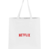 Netflix Logo Canvas Tote Bag